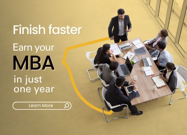 Finish faster with an MBA from Manchester University.