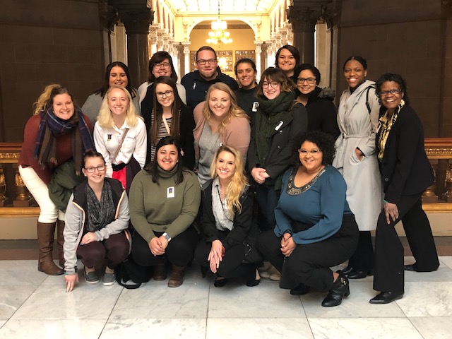Social Workers LEAD at the Indiana Statehouse