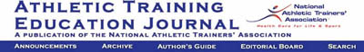 Athletic Training Education Journal