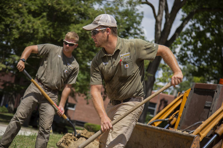 Brady-working-on-Oak-Grove