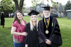 Andy Rich at Commencement 2018