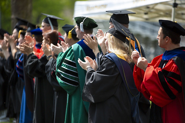 Commencement 2019 faculty