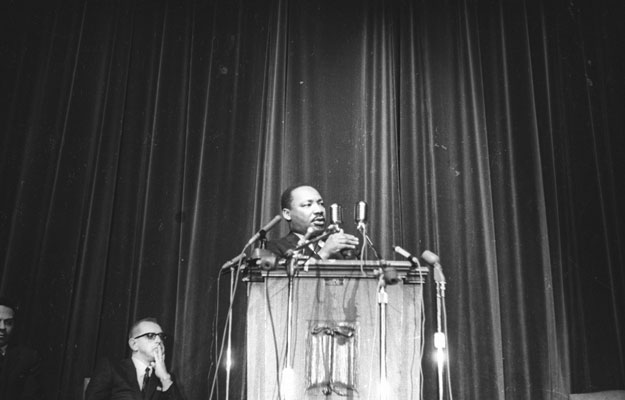 Rev. Martin Luther King Jr. at Manchester, 1968