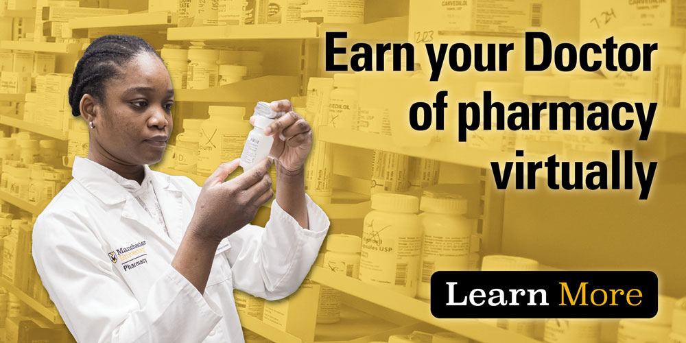 Pharmacy - Earn your Doctor of Pharmacy virtually - Learn more
